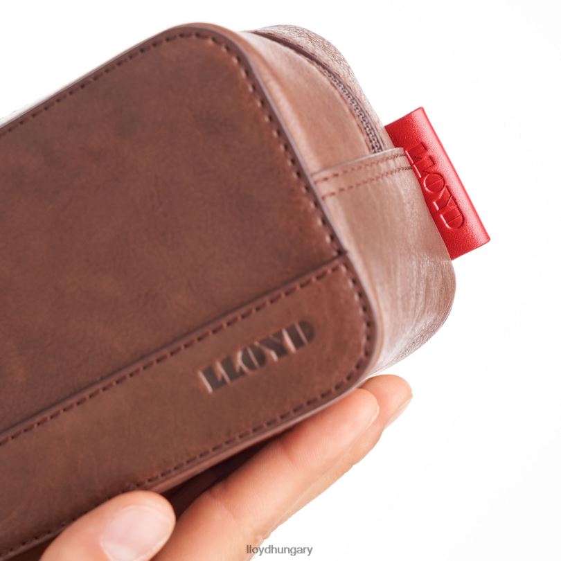 kiegészítők HU LLOYD férfiak WC táska barna 6444N652