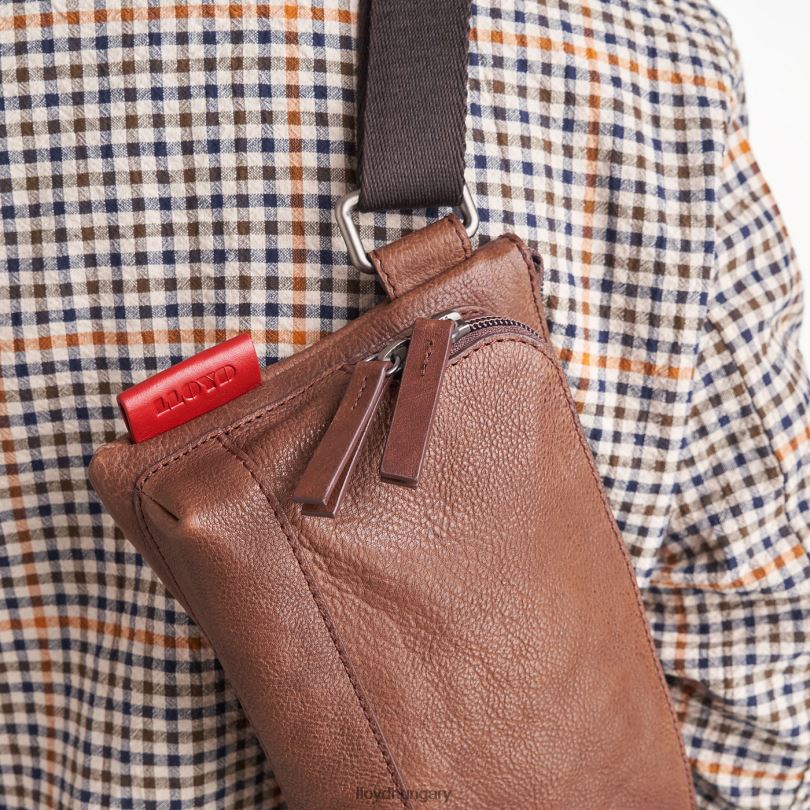 kiegészítők HU LLOYD férfiak crossover táska barna 6444N653