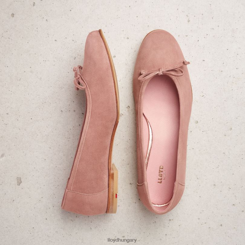 cipő HU LLOYD nők bőr balerina bézs 6444N1258