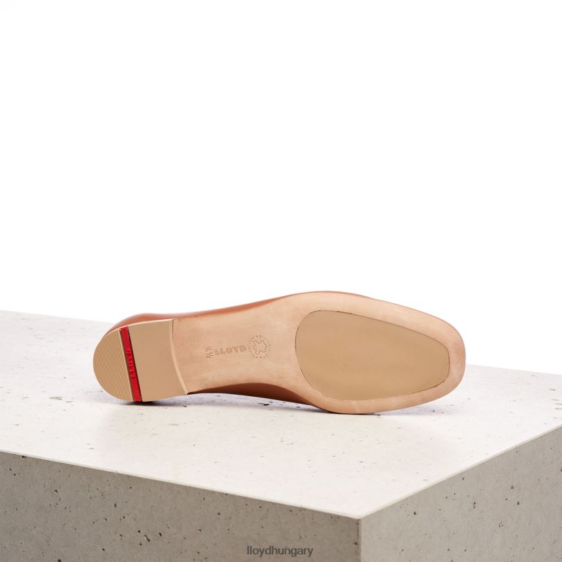 cipő HU LLOYD nők bőr balerina barna 6444N1256