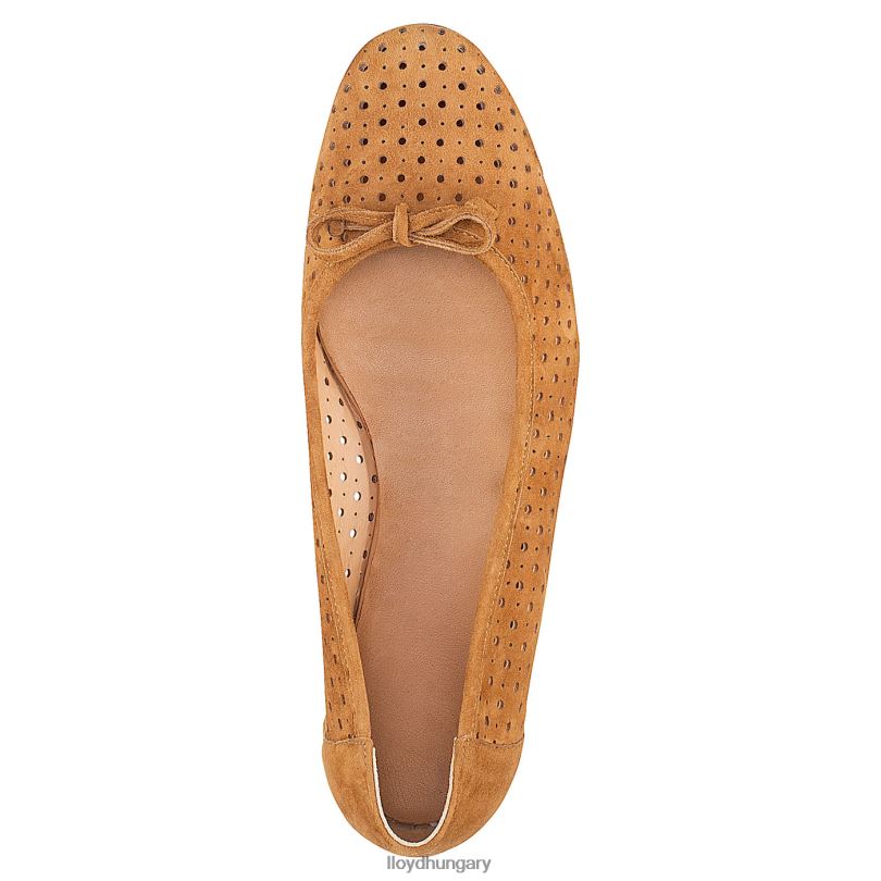 cipő HU LLOYD nők balerina barna 6444N1144