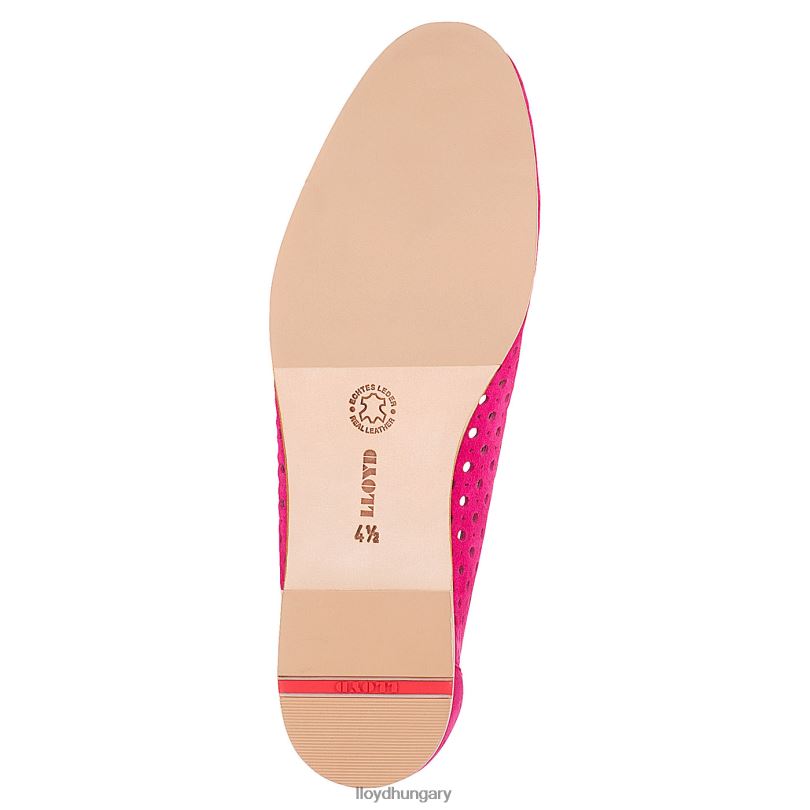 cipő HU LLOYD nők balerina piros 6444N1131