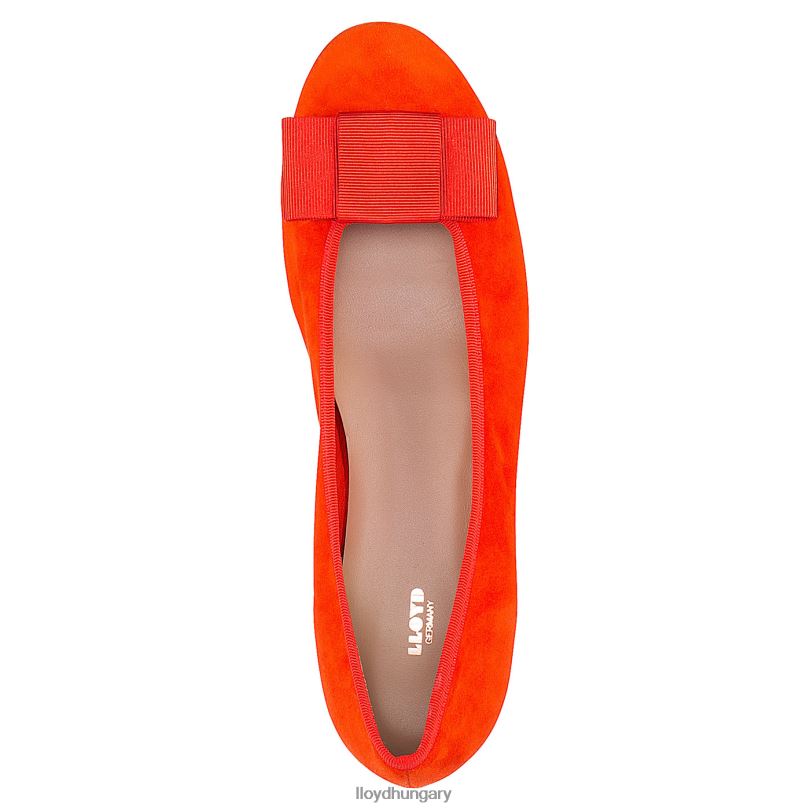 cipő HU LLOYD nők balerina piros 6444N1146