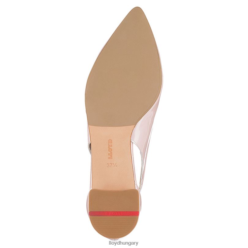 cipő HU LLOYD nők lakkbőr balerina piros 6444N1172