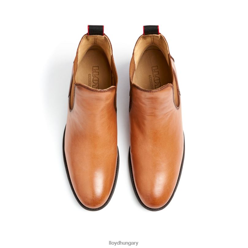 cipő HU LLOYD nők bőr bokacsizma barna 6444N929