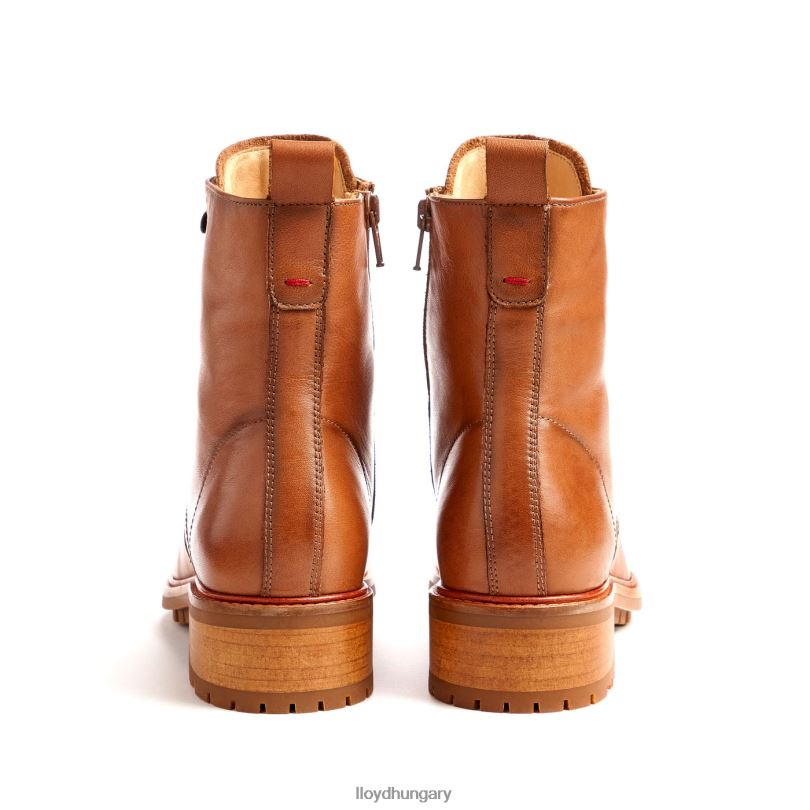 cipő HU LLOYD nők bőr bokacsizma barna 6444N941