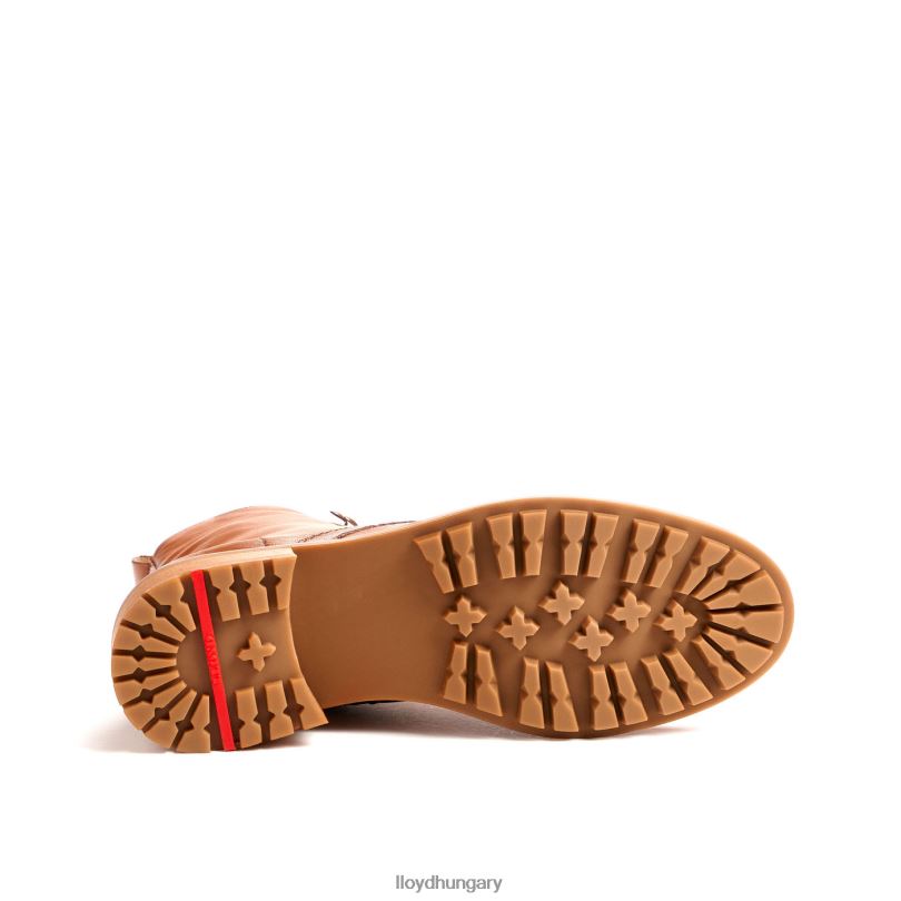 cipő HU LLOYD nők bőr bokacsizma barna 6444N941