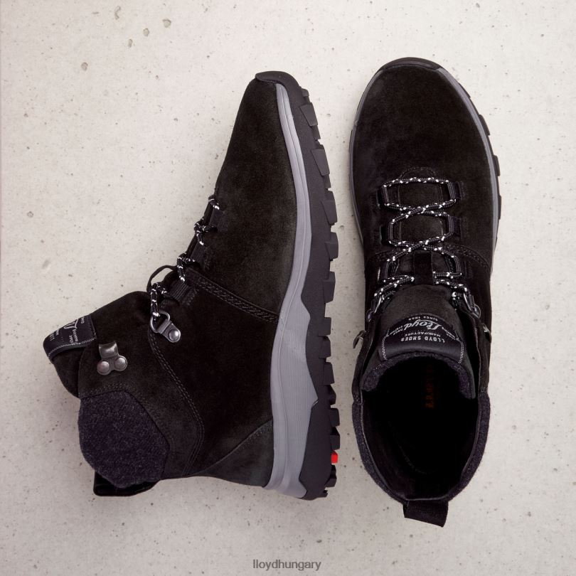 cipő HU LLOYD nők bokacsizma fekete 6444N844