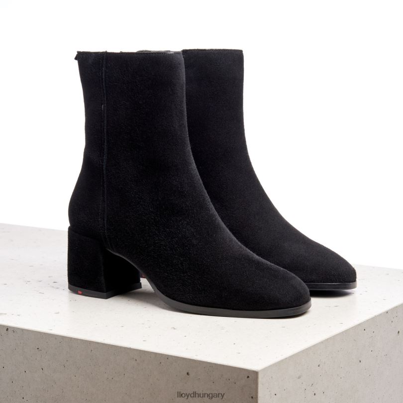 cipő HU LLOYD nők bokacsizma fekete 6444N986