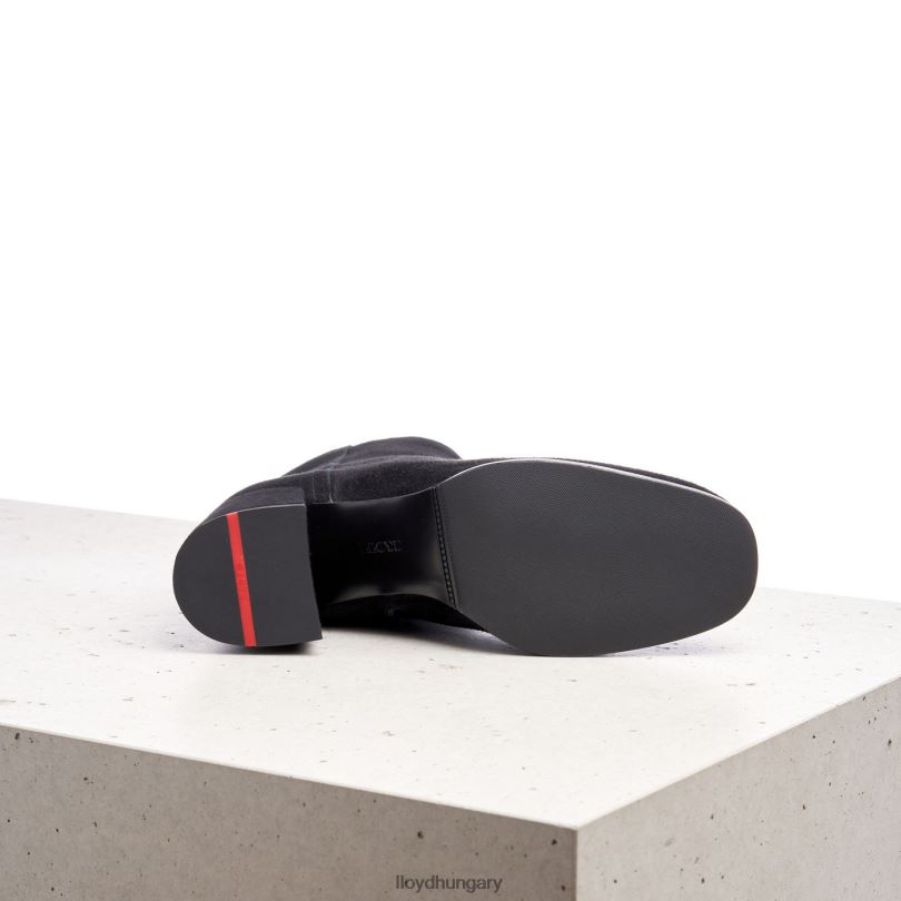 cipő HU LLOYD nők bokacsizma fekete 6444N986