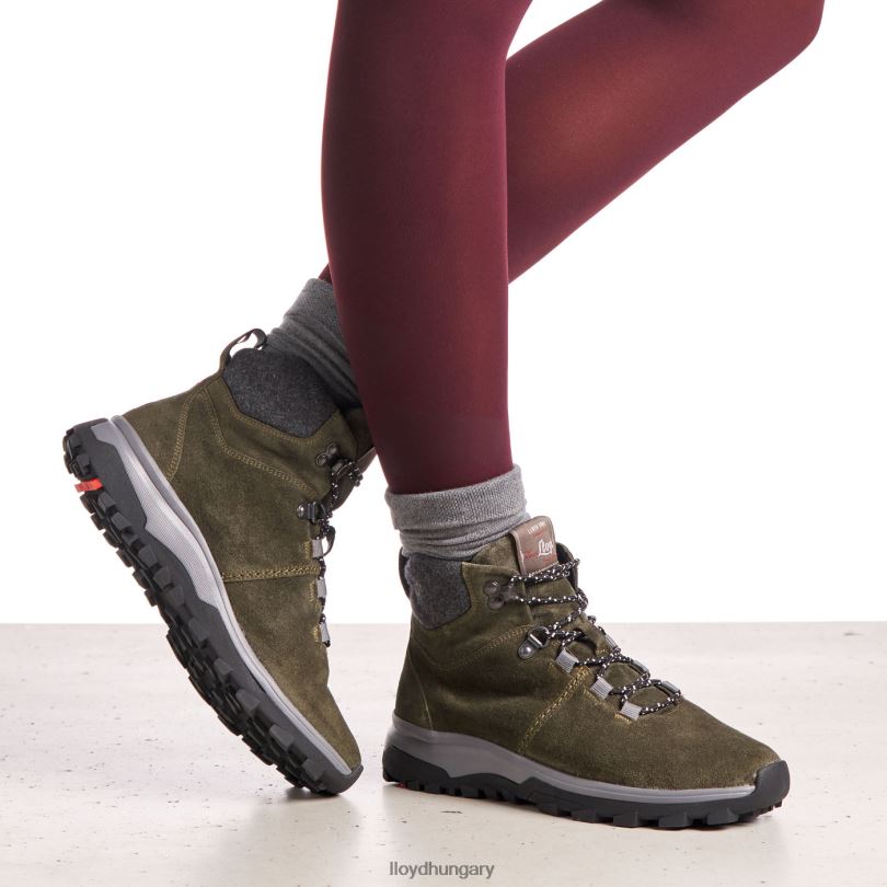 cipő HU LLOYD nők bokacsizma zöld 6444N845