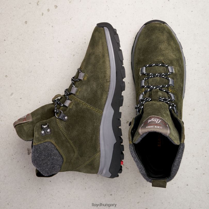 cipő HU LLOYD nők bokacsizma zöld 6444N845