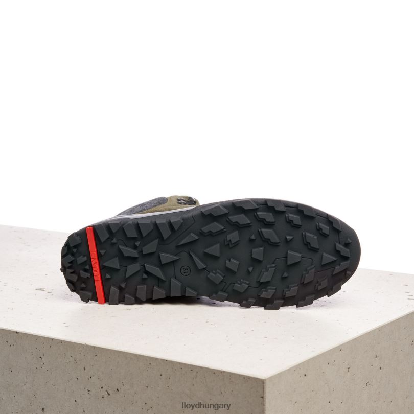 cipő HU LLOYD nők bokacsizma zöld 6444N845