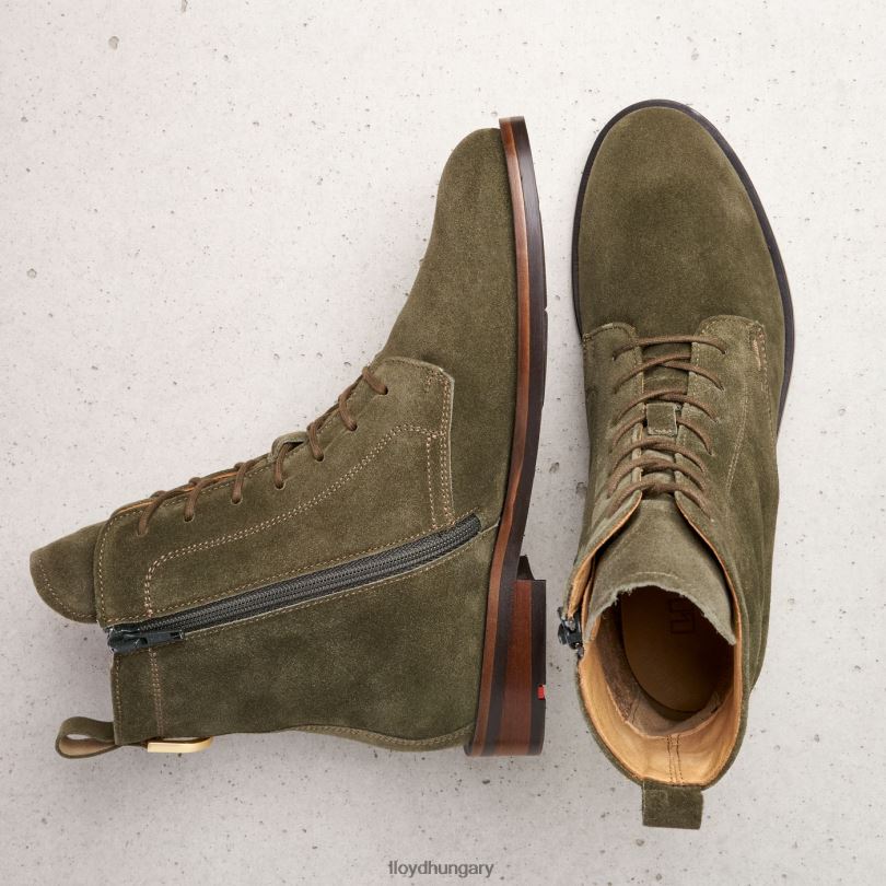 cipő HU LLOYD nők bokacsizma zöld 6444N953