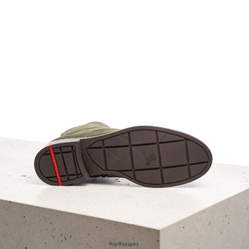 cipő HU LLOYD nők bokacsizma zöld 6444N953