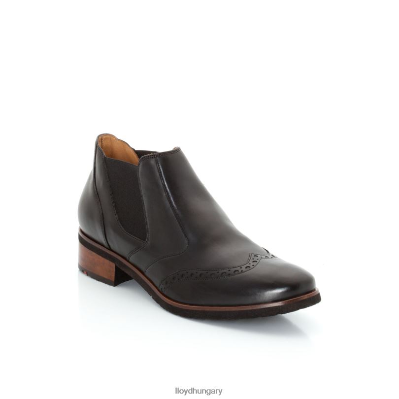 cipő HU LLOYD nők chelsea bokacsizma fekete 6444N998