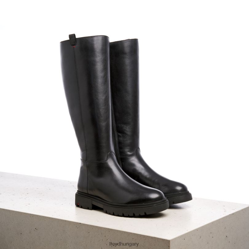 cipő HU LLOYD nők csizma fekete 6444N1194