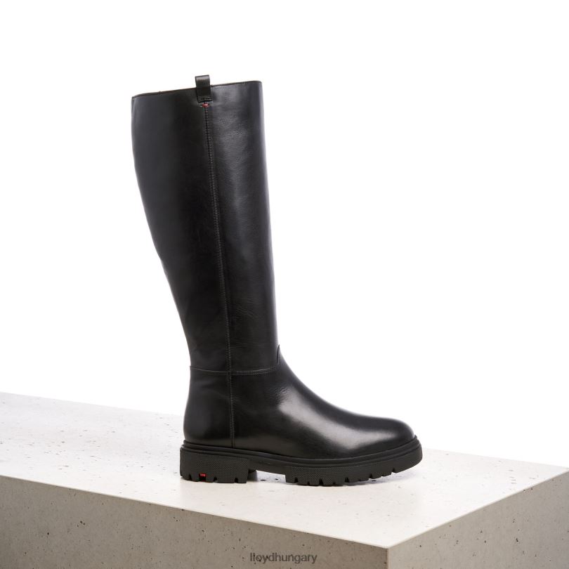 cipő HU LLOYD nők csizma fekete 6444N1194