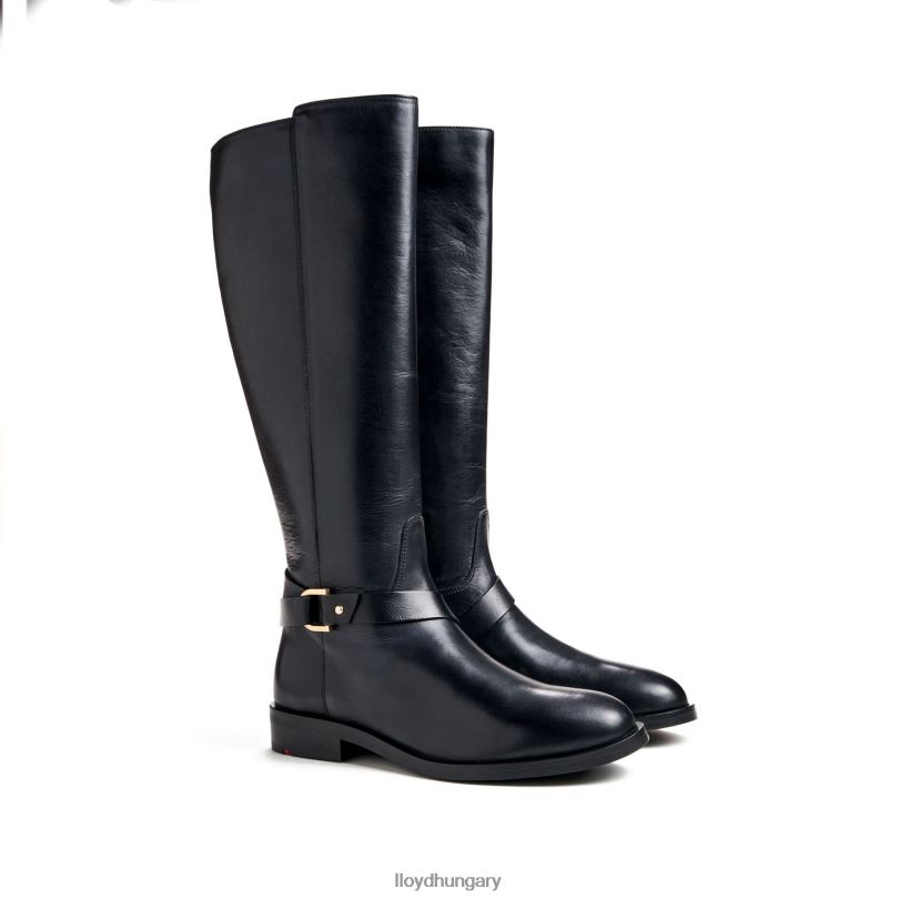 cipő HU LLOYD nők csizma fekete 6444N1196