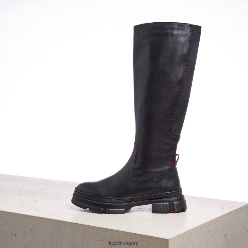 cipő HU LLOYD nők csizma fekete 6444N1197