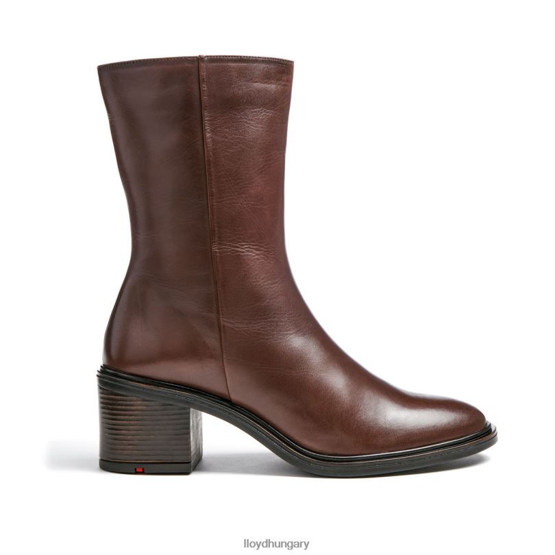 cipő HU LLOYD nők divatos bőr bokacsizma barna 6444N886
