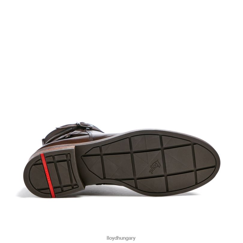 cipő HU LLOYD nők divatos bőr bokacsizma barna 6444N899