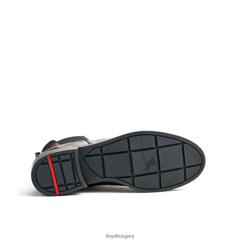 cipő HU LLOYD nők divatos sima bőr bokacsizma barna 6444N897