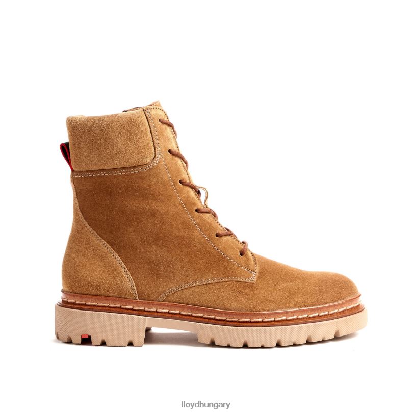 cipő HU LLOYD nők durva bőr bokacsizma barna 6444N913