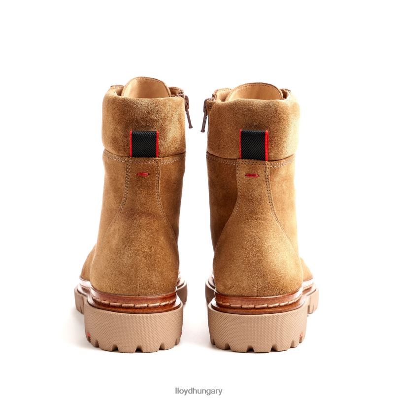 cipő HU LLOYD nők durva bőr bokacsizma barna 6444N913