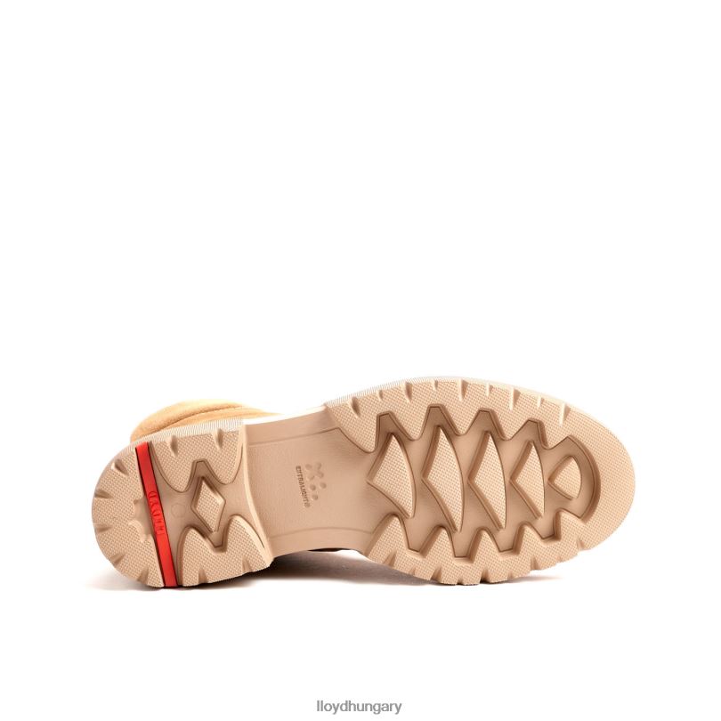 cipő HU LLOYD nők durva bőr bokacsizma barna 6444N913