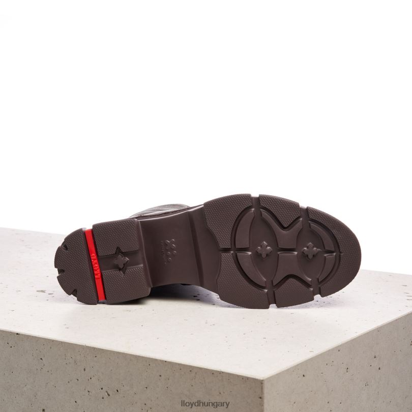 cipő HU LLOYD nők extra könnyű talpú bőr bokacsizma zöld 6444N973