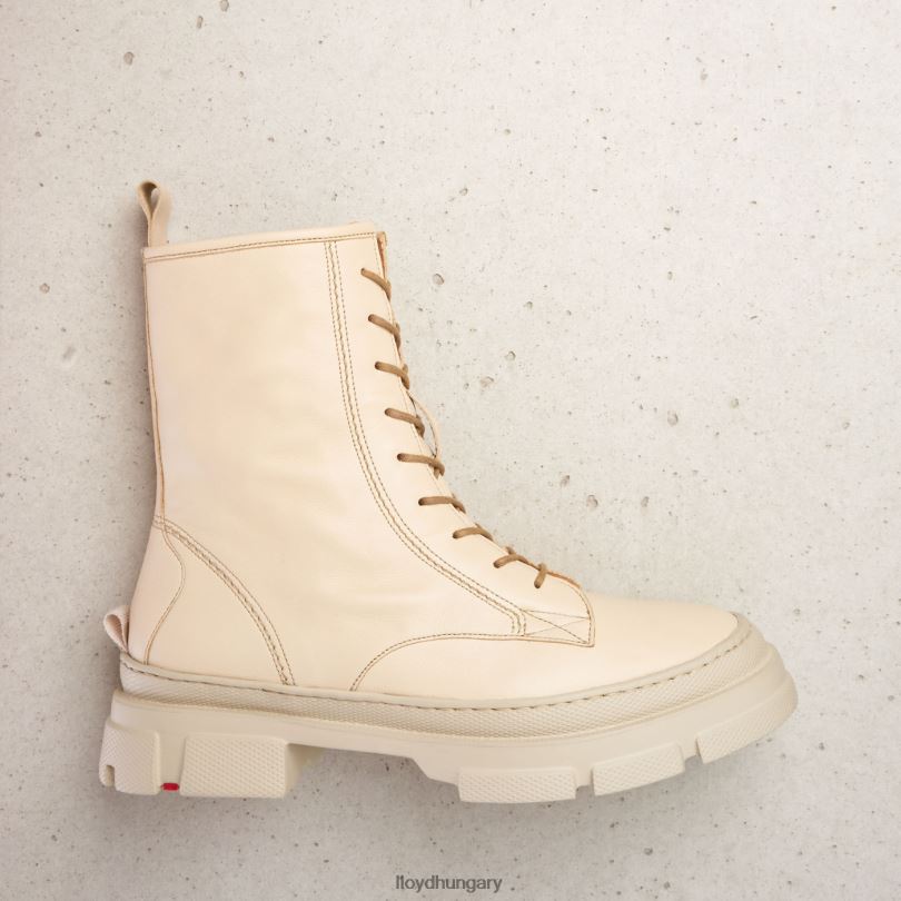 cipő HU LLOYD nők fűzős bokacsizma bézs 6444N936