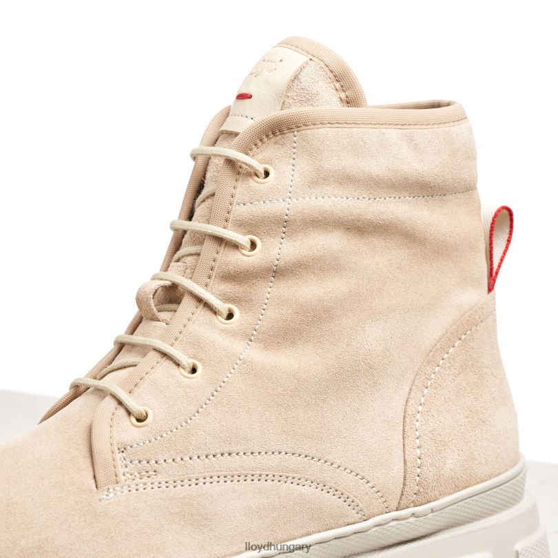 cipő HU LLOYD nők fűzős bokacsizma bézs 6444N977