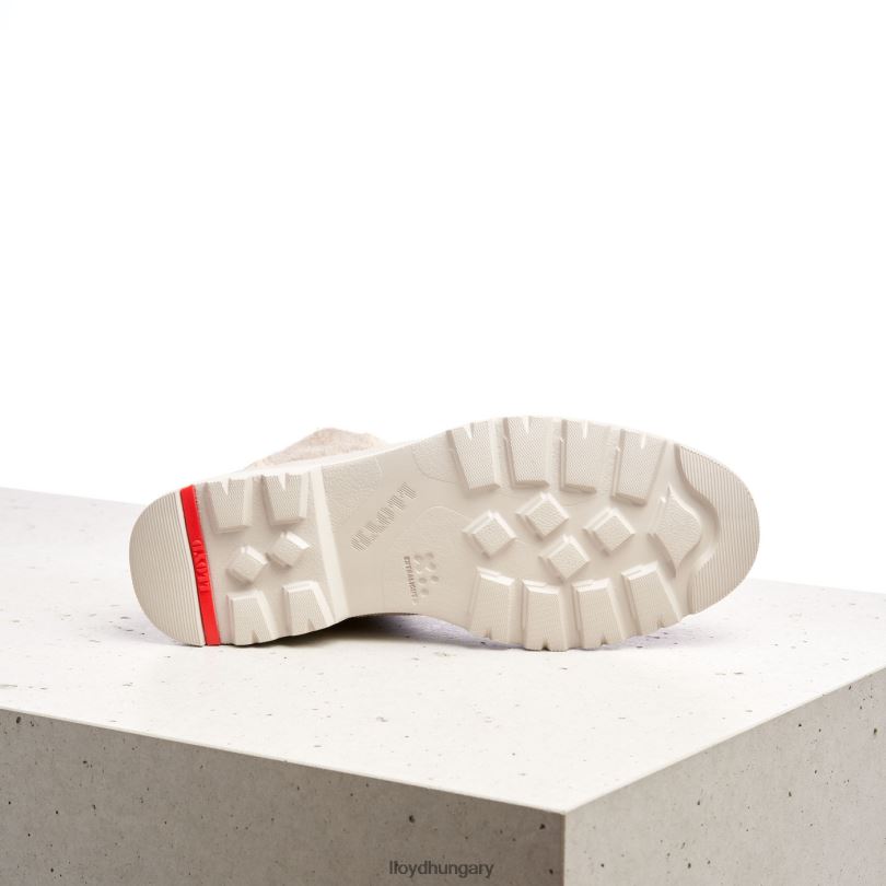 cipő HU LLOYD nők felbújós bokacsizma bézs 6444N924