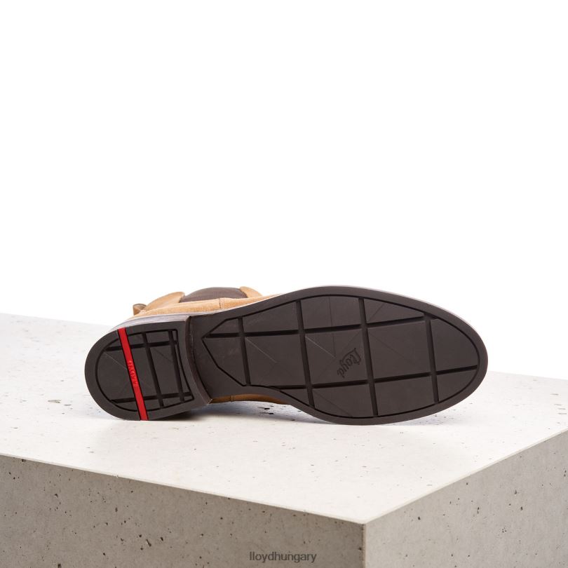 cipő HU LLOYD nők felbújós bokacsizma barna 6444N967