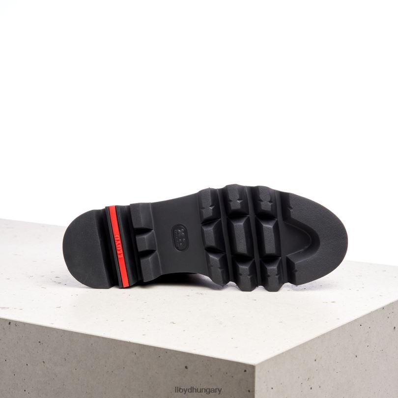 cipő HU LLOYD nők könnyű talpú bőr bokacsizma barna 6444N948