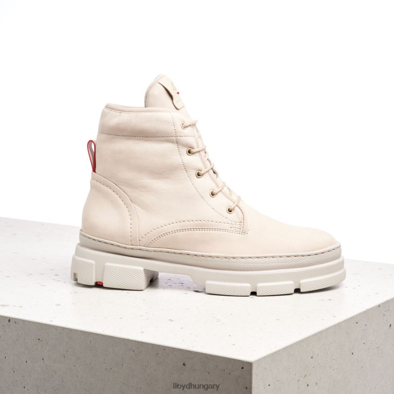 cipő HU LLOYD nők könnyű talpú bokacsizma bézs 6444N956