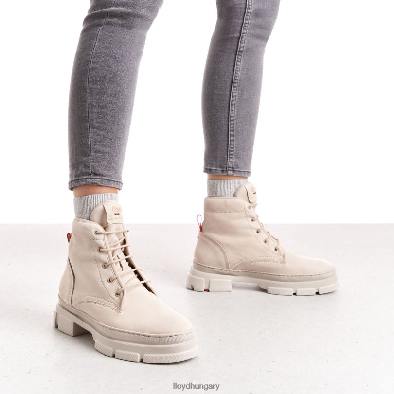 cipő HU LLOYD nők könnyű talpú bokacsizma bézs 6444N956