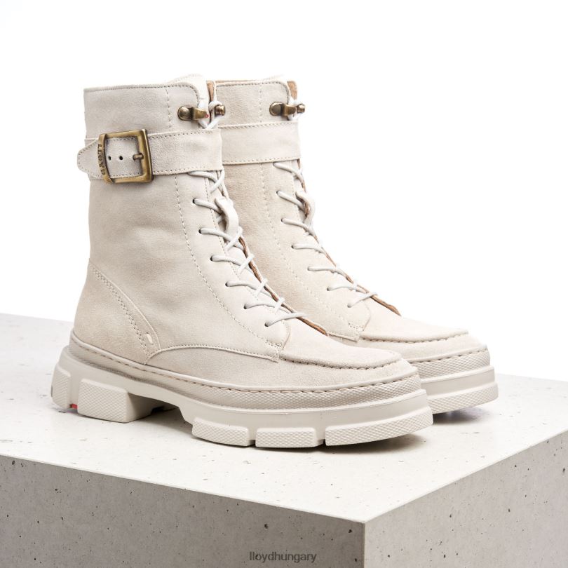 cipő HU LLOYD nők könnyű talpú bokacsizma fehér 6444N950