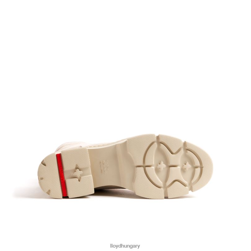 cipő HU LLOYD nők könnyű talpú bokacsizma fehér 6444N969