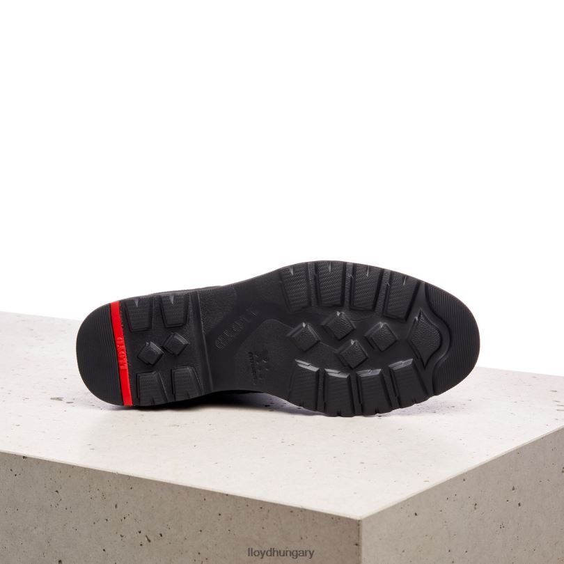 cipő HU LLOYD nők könnyű talpú bokacsizma fekete 6444N999