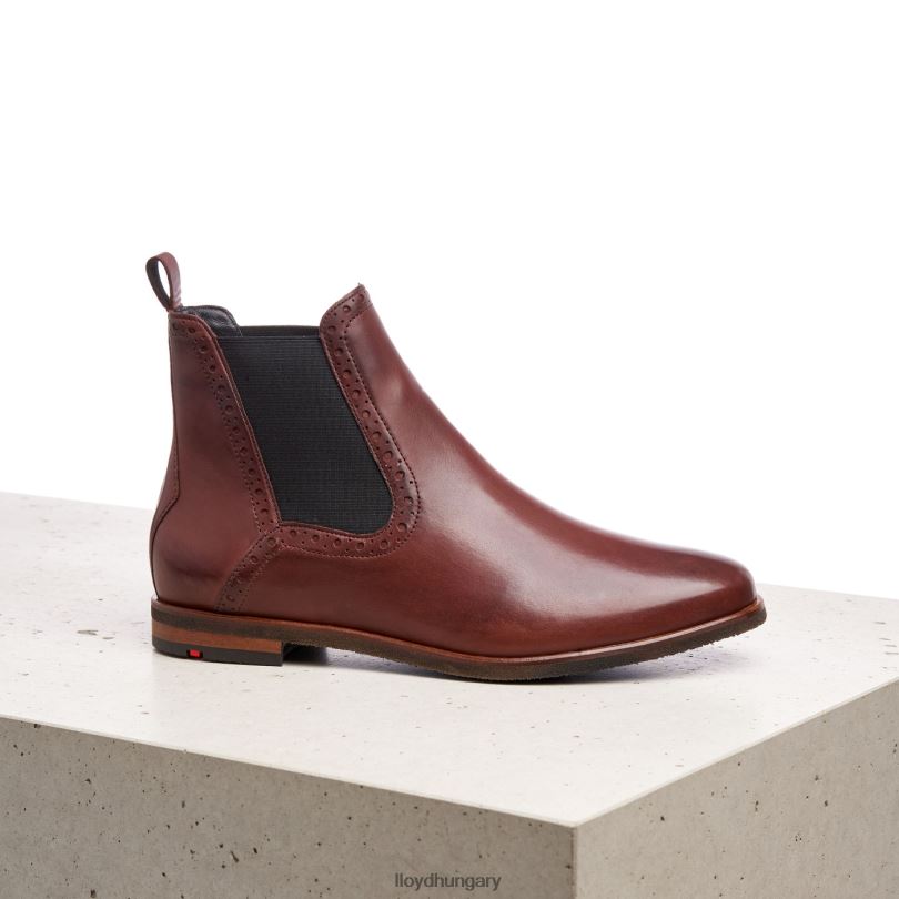 cipő HU LLOYD nők könnyen becsúsztatható bokacsizmába barna 6444N1004