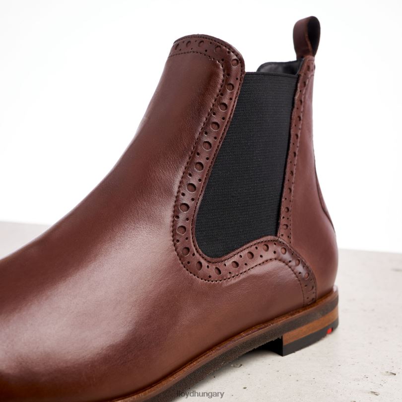 cipő HU LLOYD nők könnyen becsúsztatható bokacsizmába barna 6444N1004