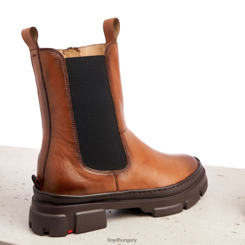 cipő HU LLOYD nők könnyen becsúsztatható bokacsizmába barna 6444N987