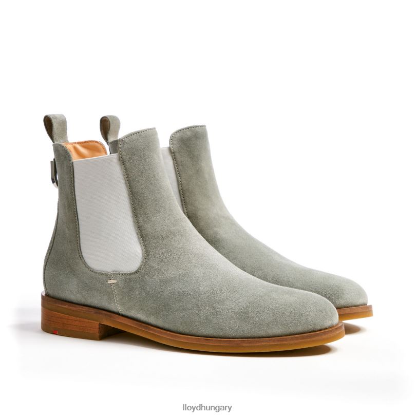 cipő HU LLOYD nők könnyen becsúsztatható bokacsizmába zöld 6444N990