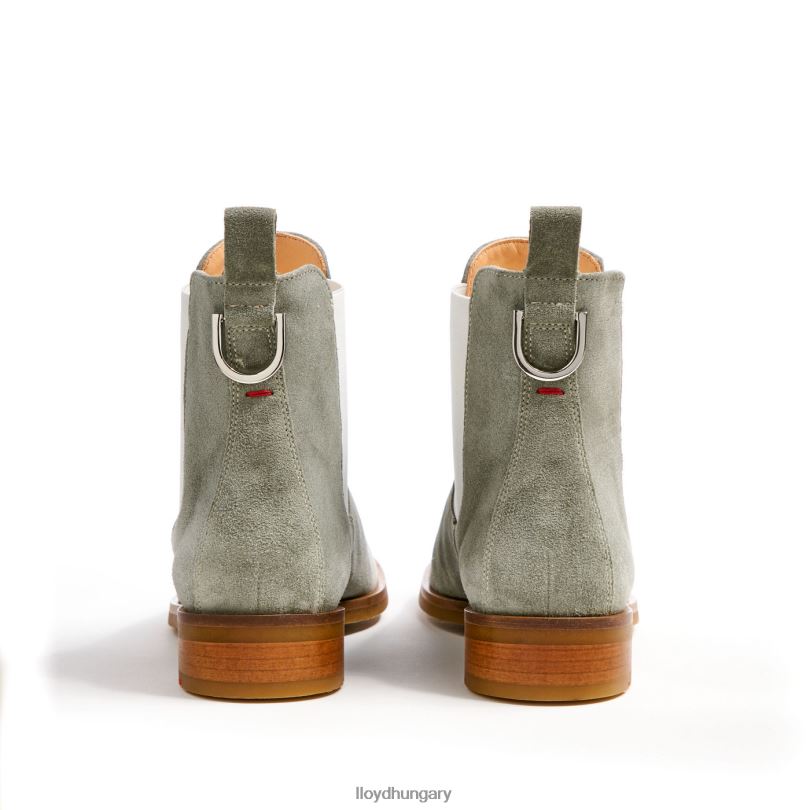 cipő HU LLOYD nők könnyen becsúsztatható bokacsizmába zöld 6444N990