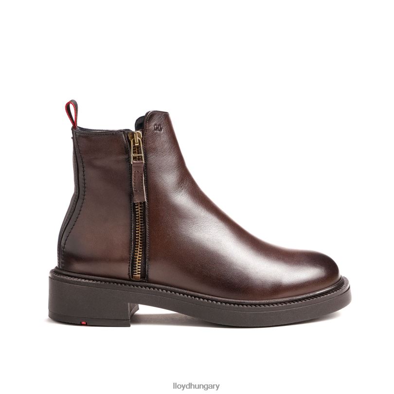 cipő HU LLOYD nők klasszikus bokacsizma barna 6444N876