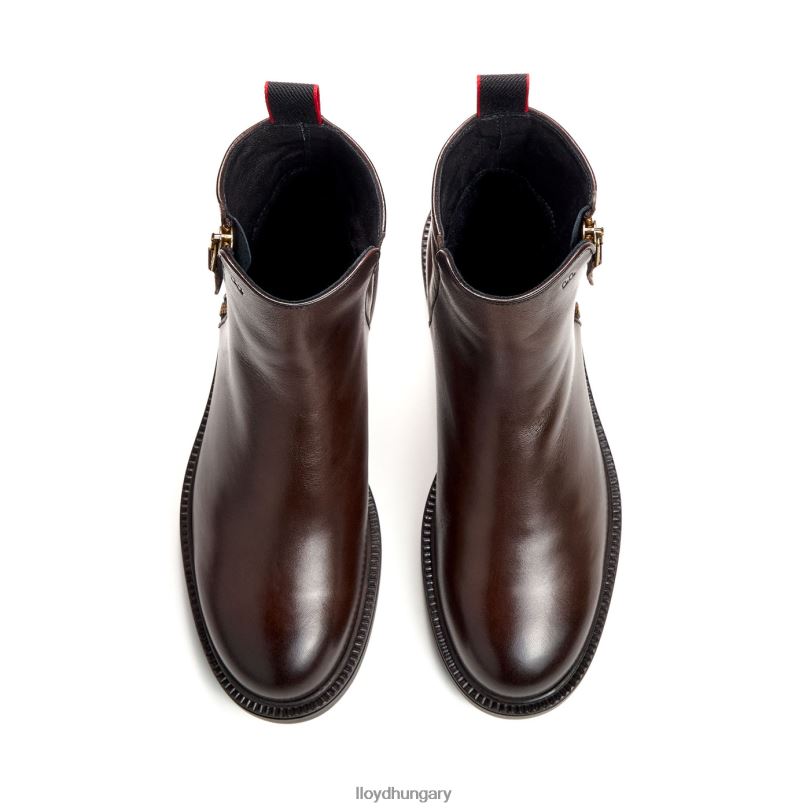 cipő HU LLOYD nők klasszikus bokacsizma barna 6444N876