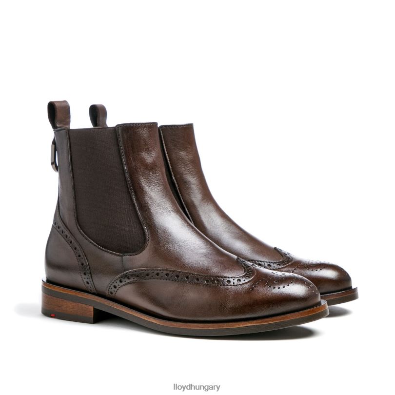 cipő HU LLOYD nők klasszikus bokacsizma barna 6444N905