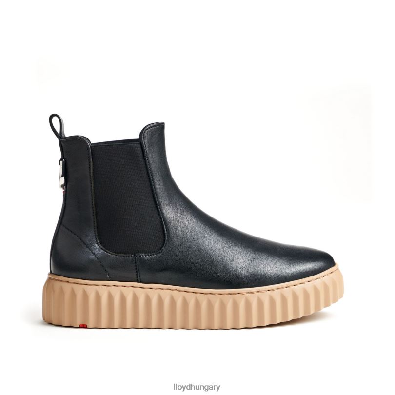 cipő HU LLOYD nők klasszikus bokacsizma fekete 6444N881